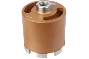 Коронка алмазная для подрозетников DIAMOND HIT DH-DE400 (72/65 мм; M16;) Коронка алмазная для подрозетников DIAMOND HIT DH-DE400 (72/65 мм; M16;)